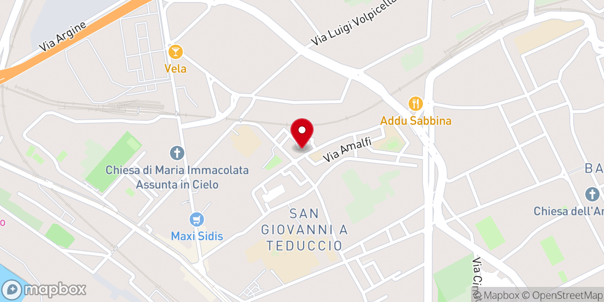Map showing location of Parrocchia di San Giuseppe e Madonna di Lourdes