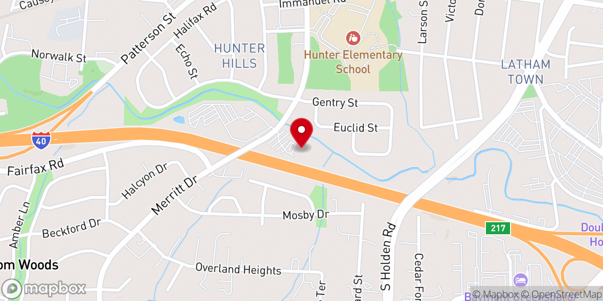 Map showing location of The Worship Place