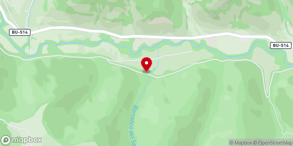Map showing location of Ermita de San Mamés