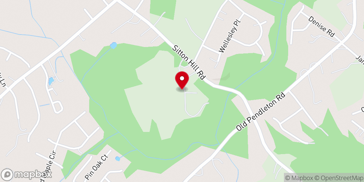 Map showing location of The Barn at Sitton Hill Farm