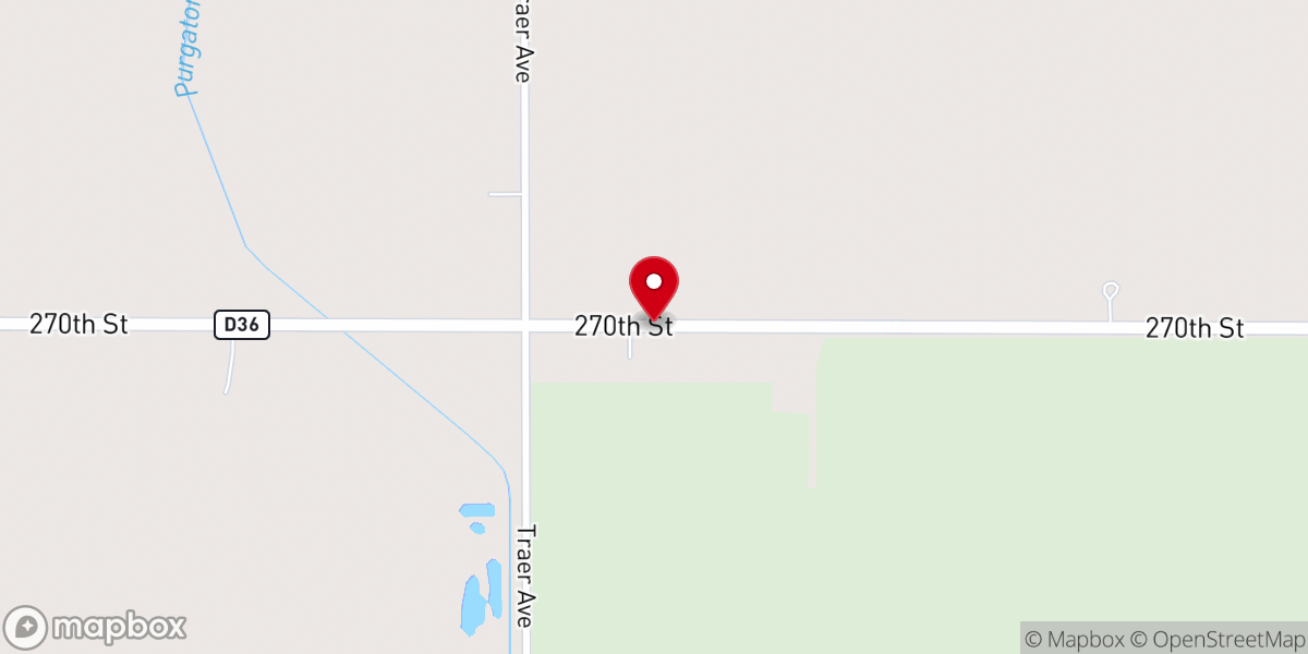 Map showing location of Immanuel Lutheran Church