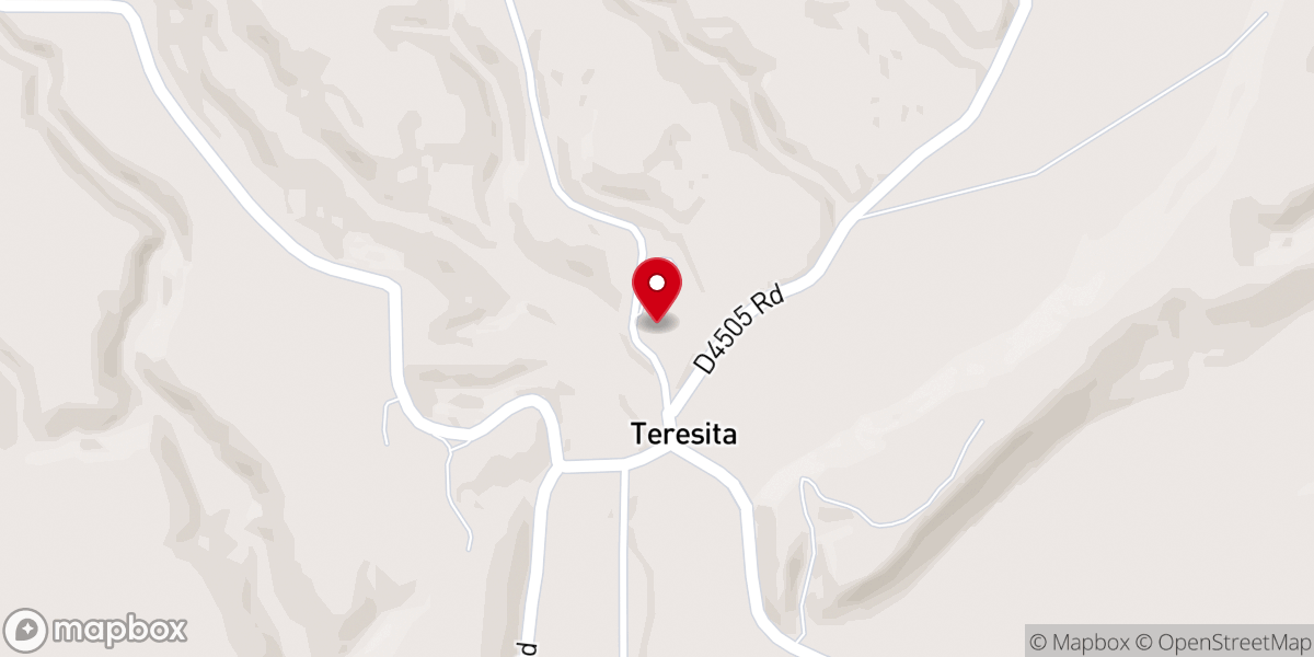 Map showing location of Mt. Zion General Baptist Church