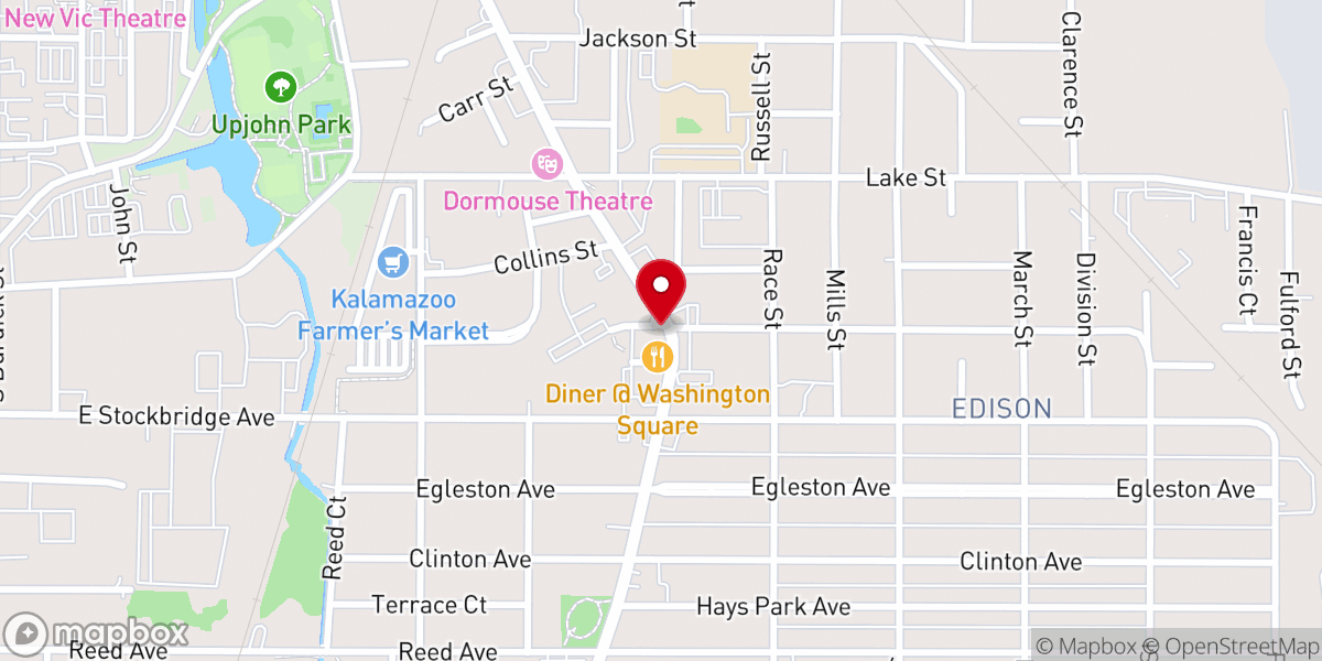 Map showing location of New City Church