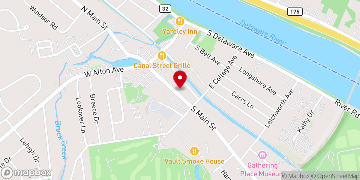 Map showing location of Messianic Congregation Lion of Judah
