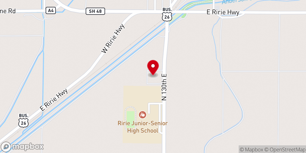 Map showing location of Shelton Ward Church