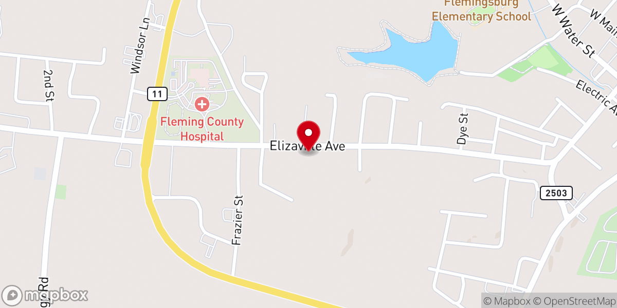 Map showing location of Greater Rain Community Church