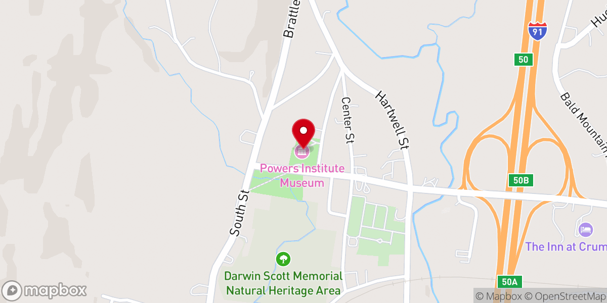Map showing location of Bernardston Senior Center