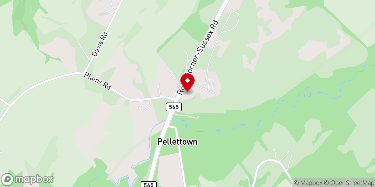 Map showing location of Impact Christian Church