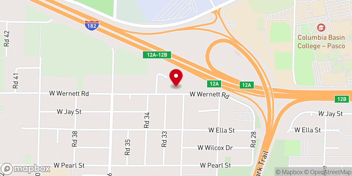 Map showing location of Iglesia Apostólica de la Fe en Cristo Jesús - Pasco