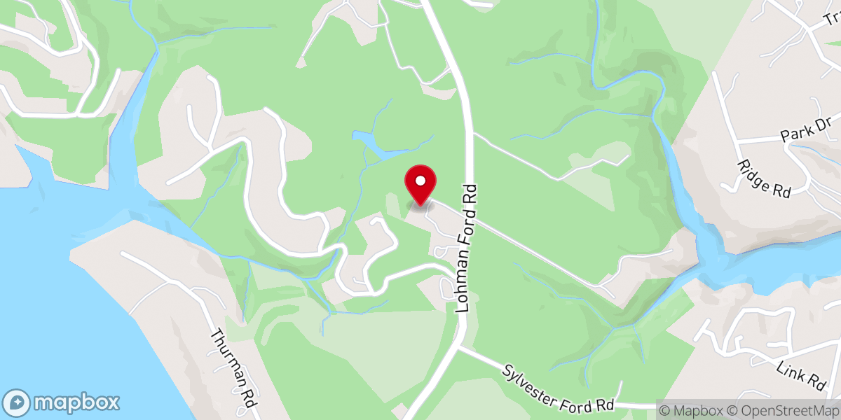 Map showing location of Northlake Church