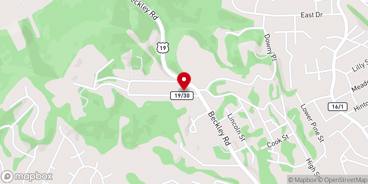 Map showing location of Bible Way Church