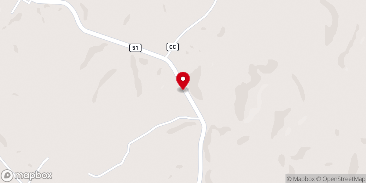 Map showing location of Community Church