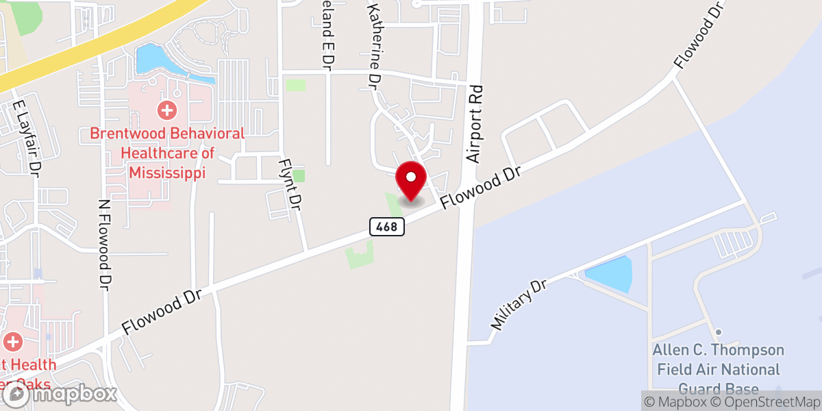 Map showing location of New Horizon Church International-Rankin