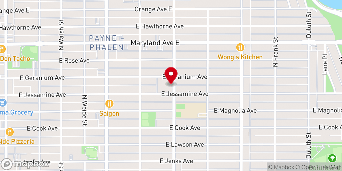 Map showing location of Church of Saint Casimir