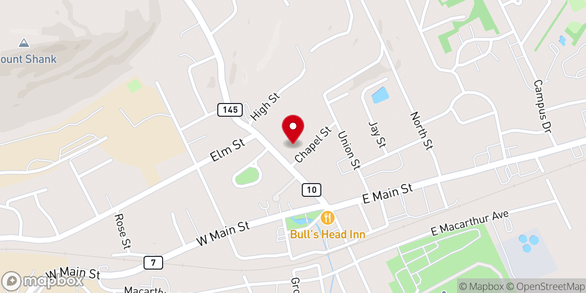 Map showing location of Red Bird Mission Trip