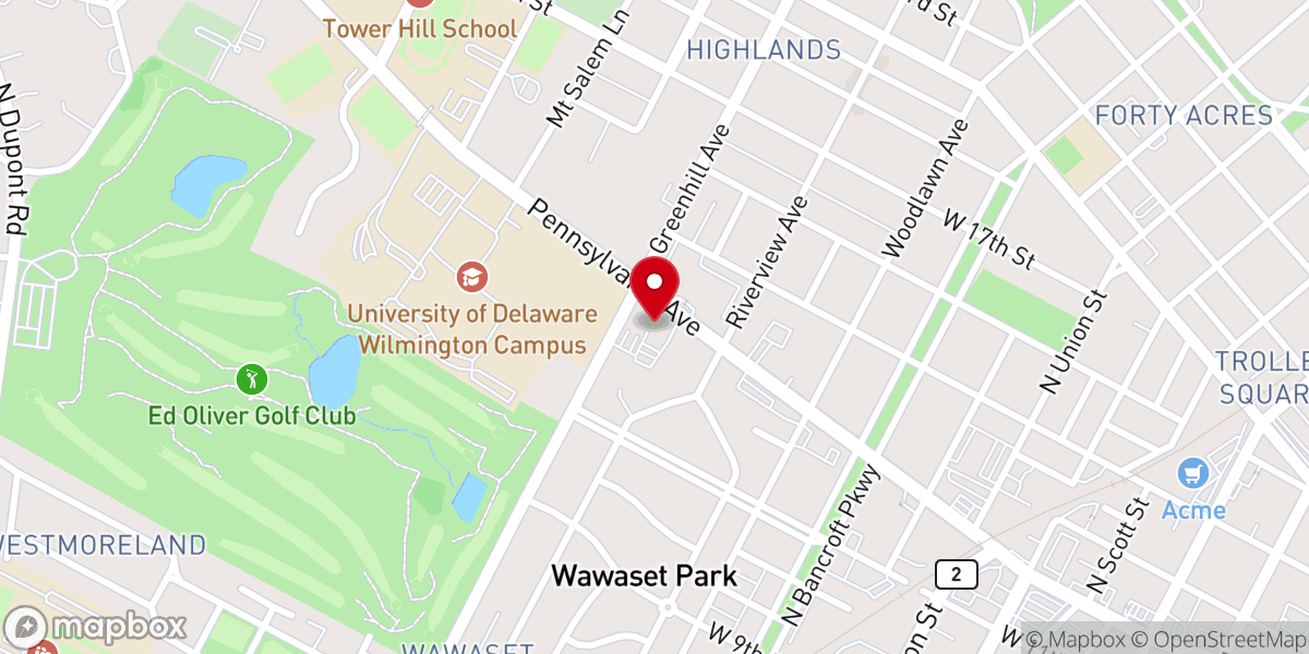 Map showing location of Immanuel Church