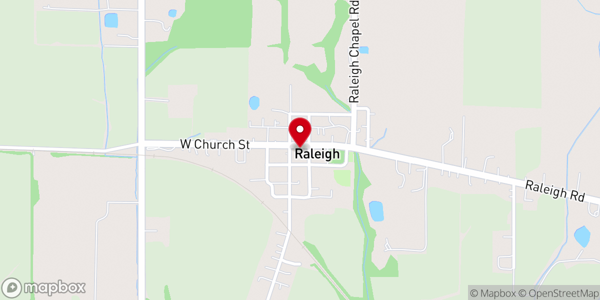 Map showing location of Grace Ministries