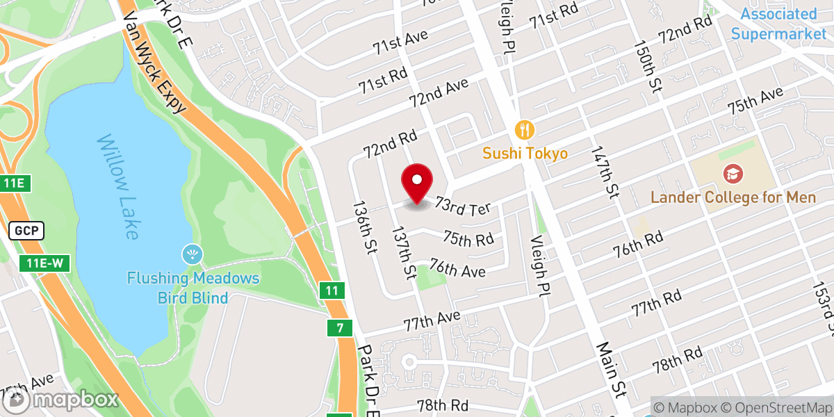 Map showing location of Pure Focus Foundation Corporation