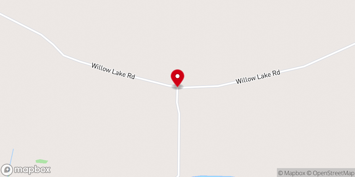 Map showing location of Mt Sinai Baptist Church
