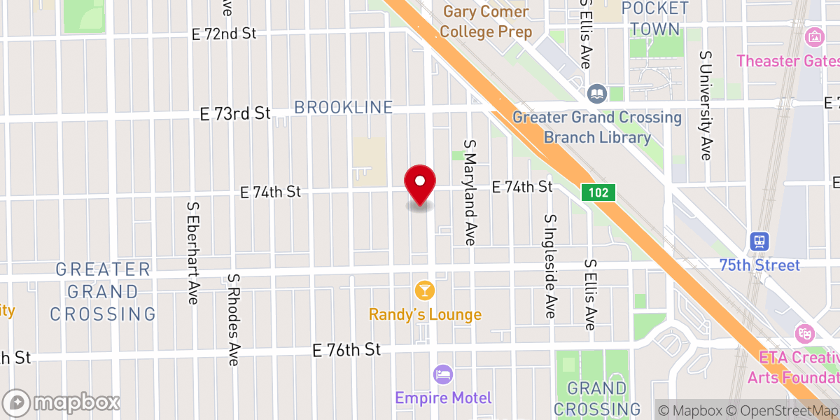 Map showing location of Vision Ministries International