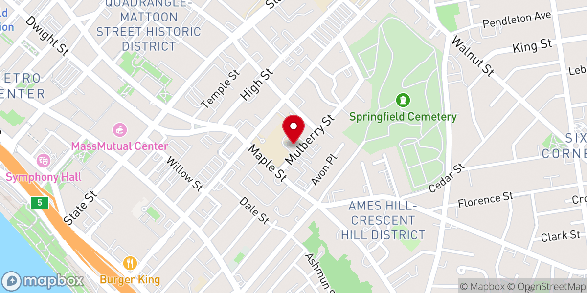 Map showing location of Living in Faith Everyday Life Ministries Inc