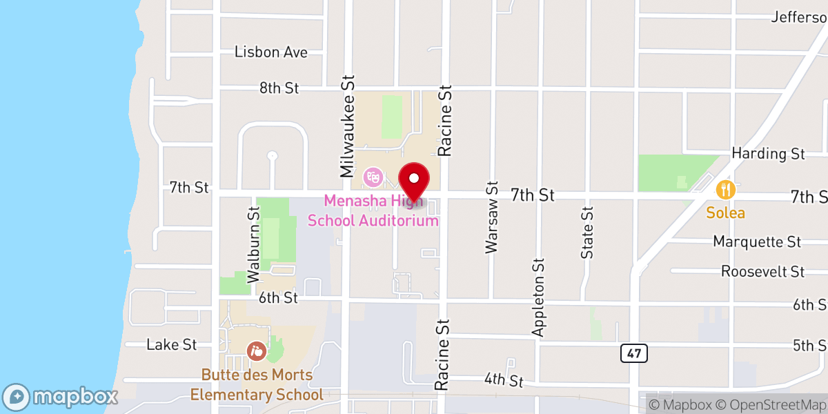 Map showing location of St Timothy Lutheran Church