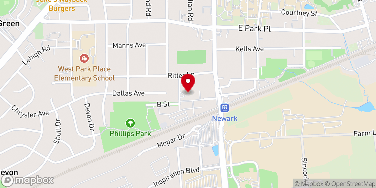 Map showing location of Religious Society of Friends