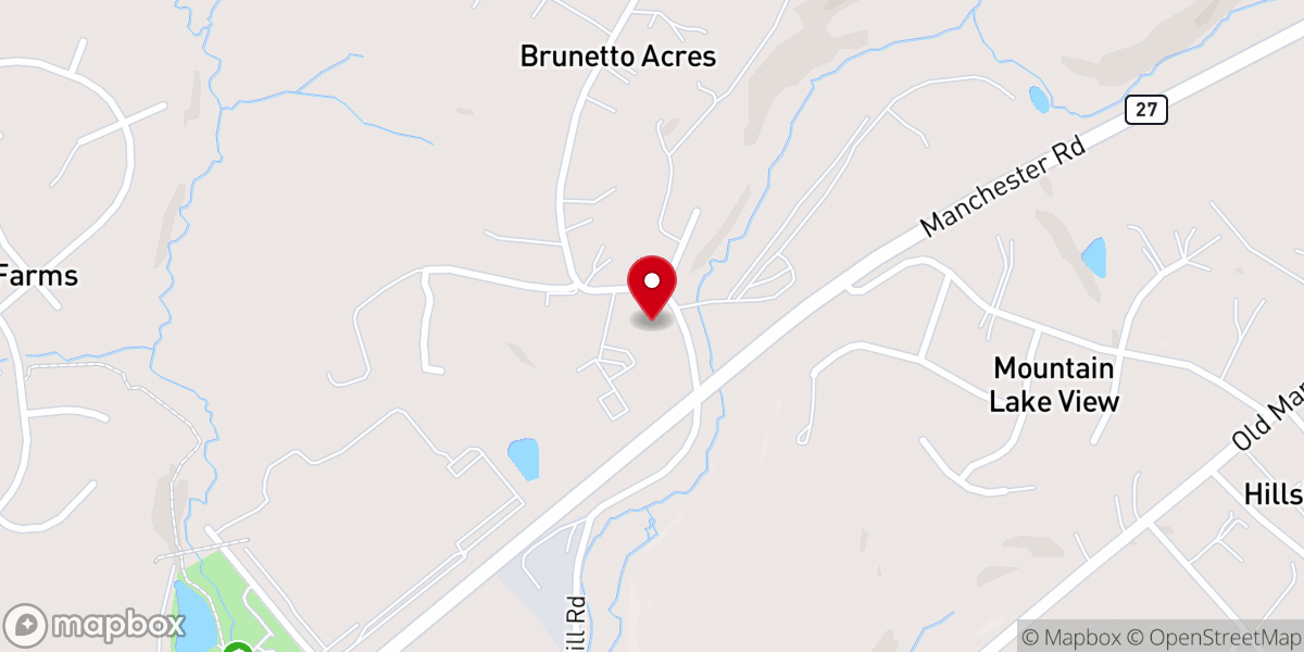 Map showing location of Deeds of Faith Food Pantry