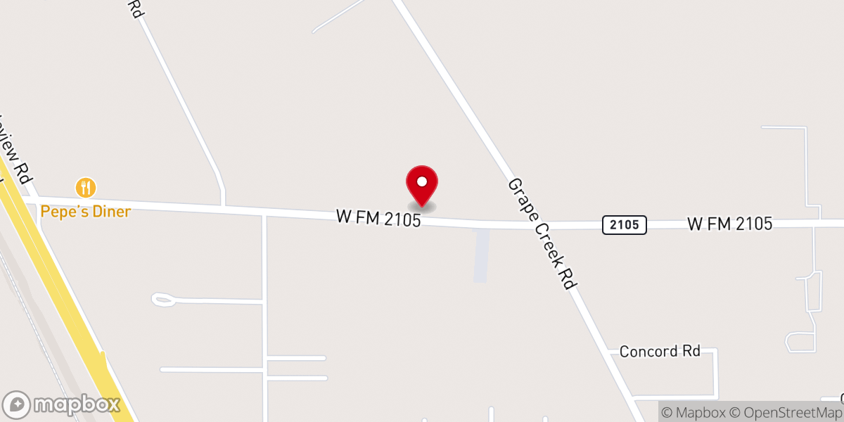 Map showing location of Forgiven Ministries