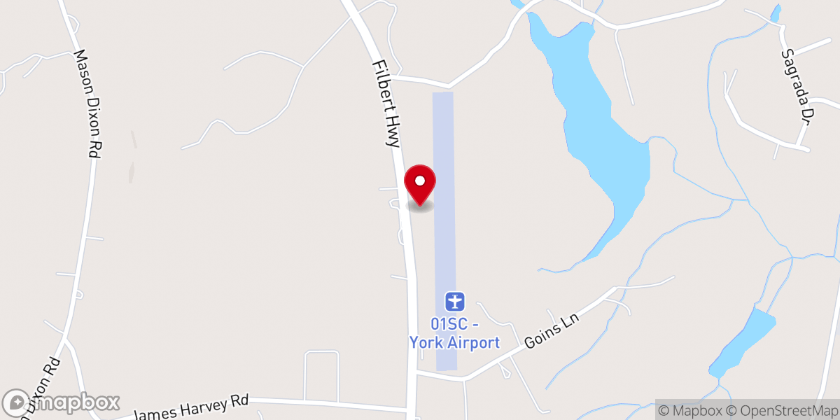 Map showing location of Christian Fellowship House