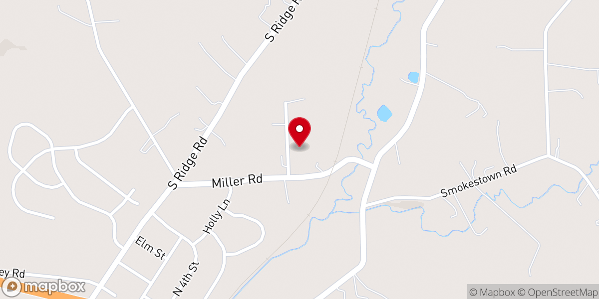 Map showing location of Hands and Feet Ministry