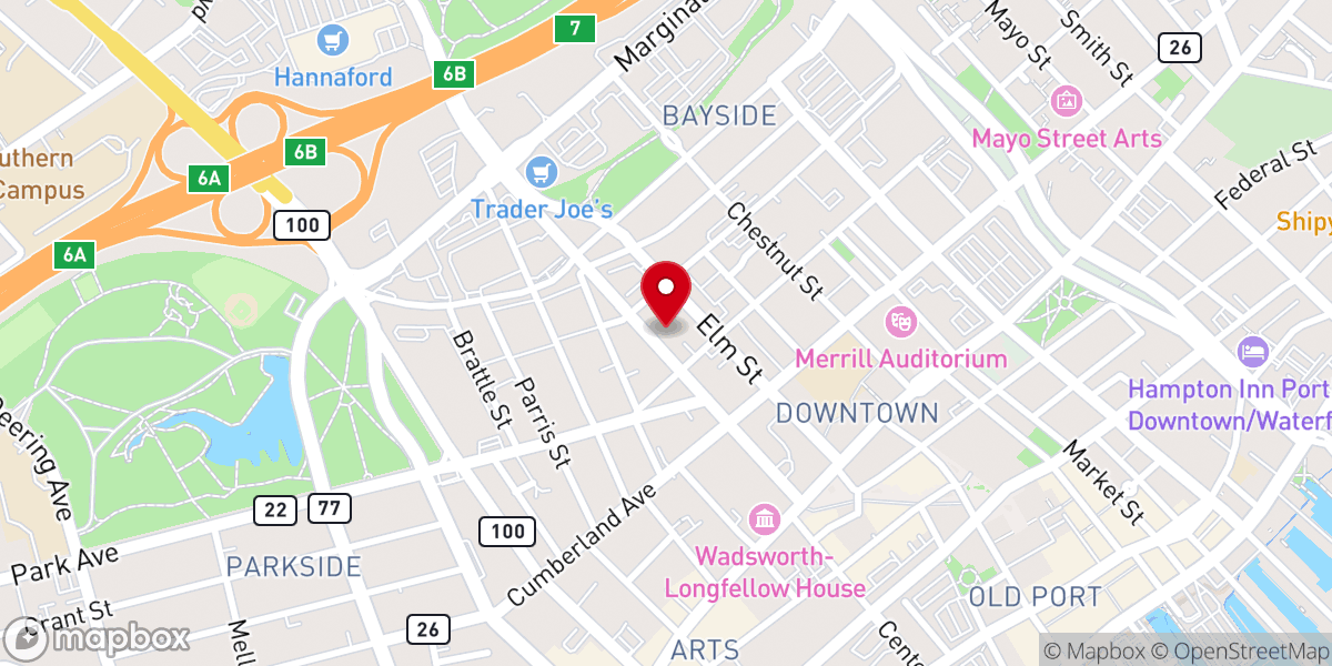 Map showing location of Igreja Universal
