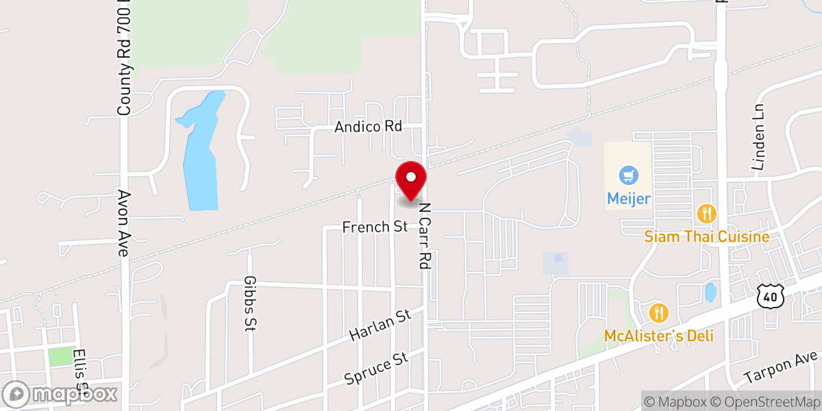 Map showing location of The Journey Church