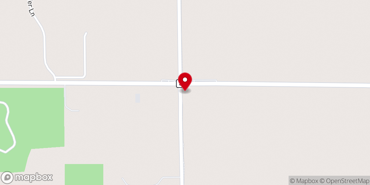Map showing location of Swan River Community Hall
