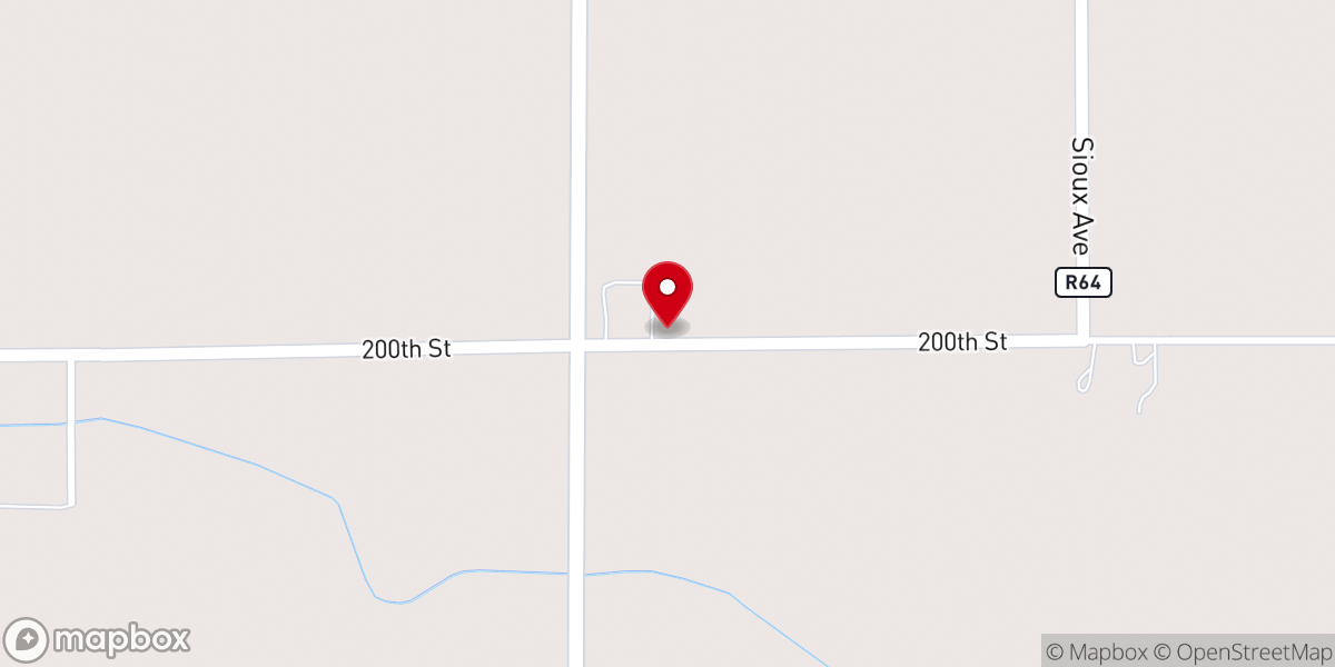 Map showing location of Peace Reformed Church RCUS