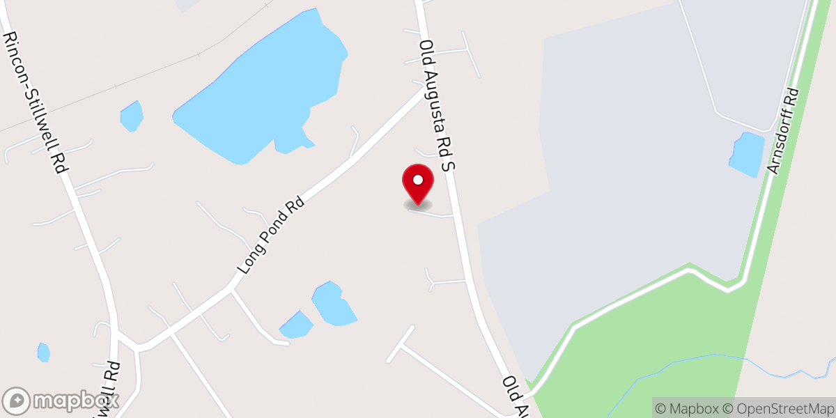 Map showing location of Grace is Sufficient Worship Center