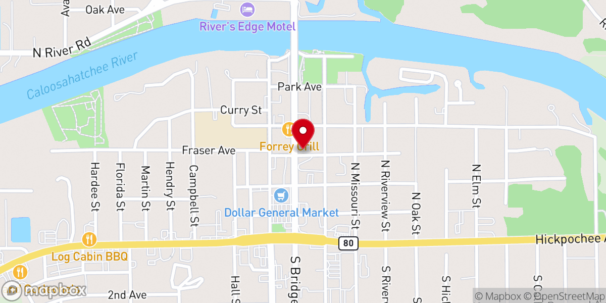 Map showing location of Iglesia De Dios 7th Day