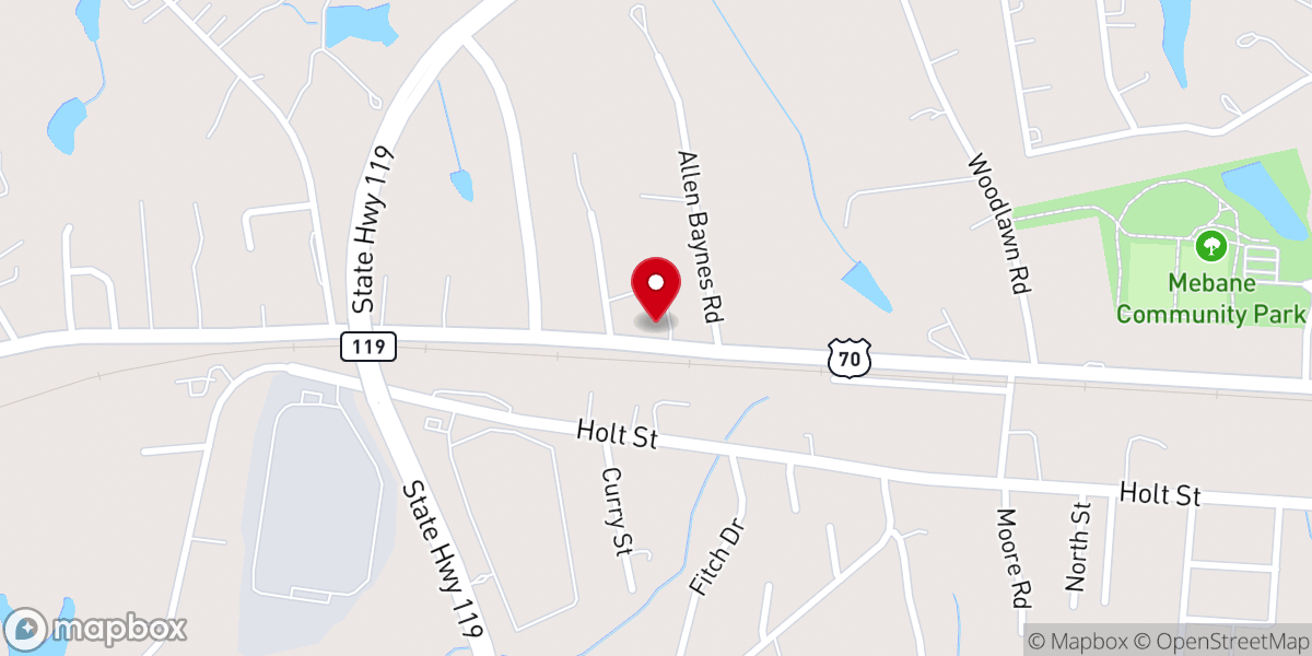 Map showing location of Saint Lukes Church