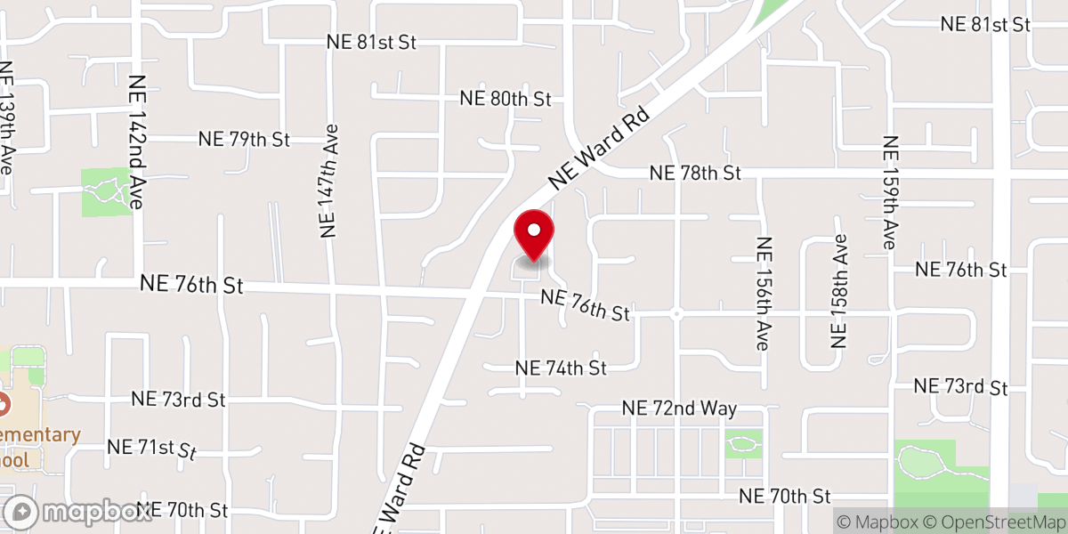Map showing location of Anew Church