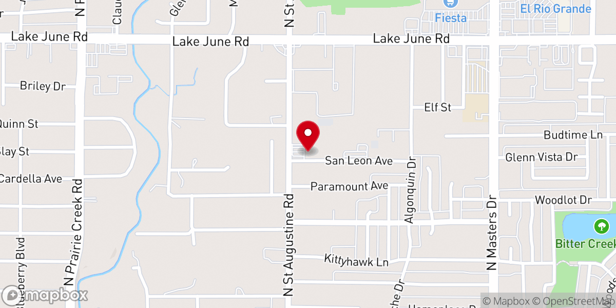 Map showing location of Faith Formation Office