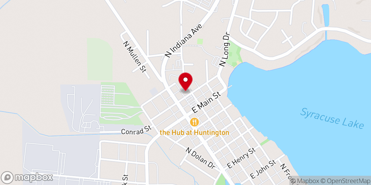 Map showing location of Church of God-Syracuse
