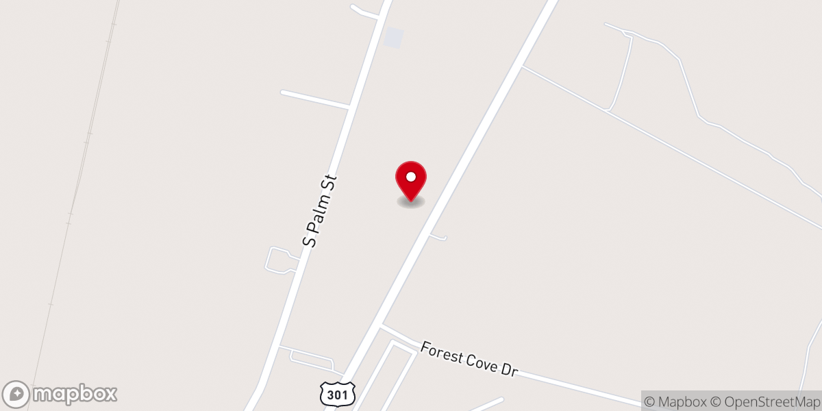 Map showing location of Cornerstone United Pentecostal