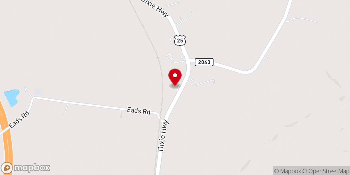 Map showing location of Branch Community NKY Church