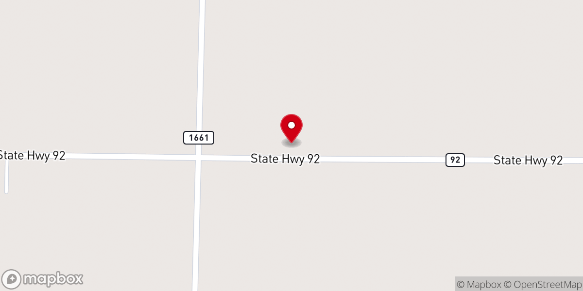 Map showing location of Tuxedo Church of Christ