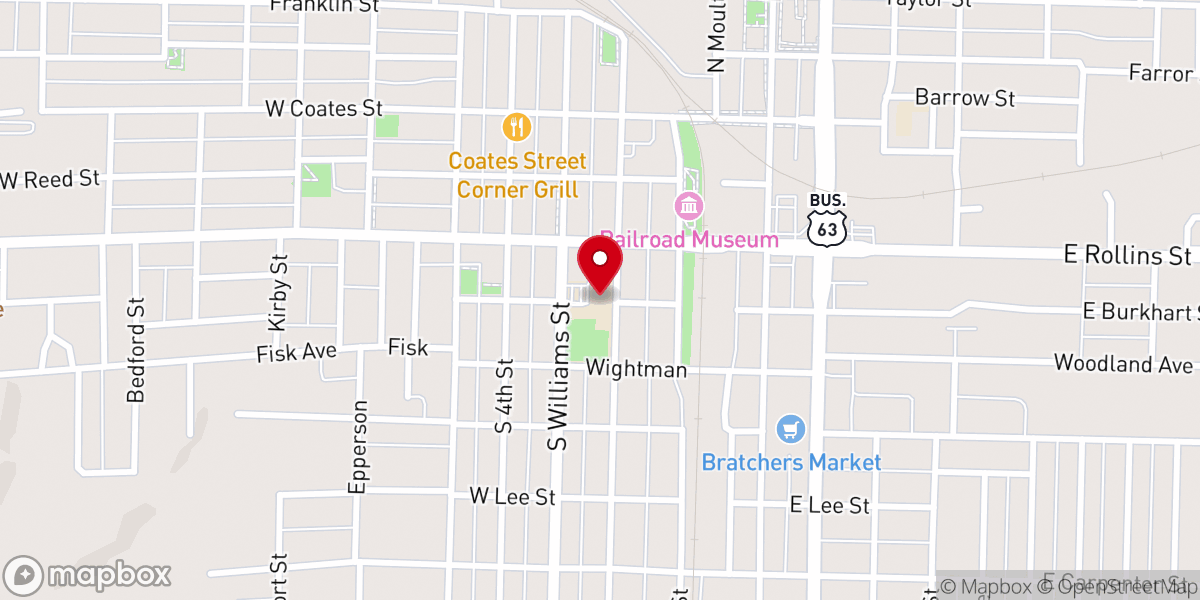 Map showing location of St Pius X School & ECC