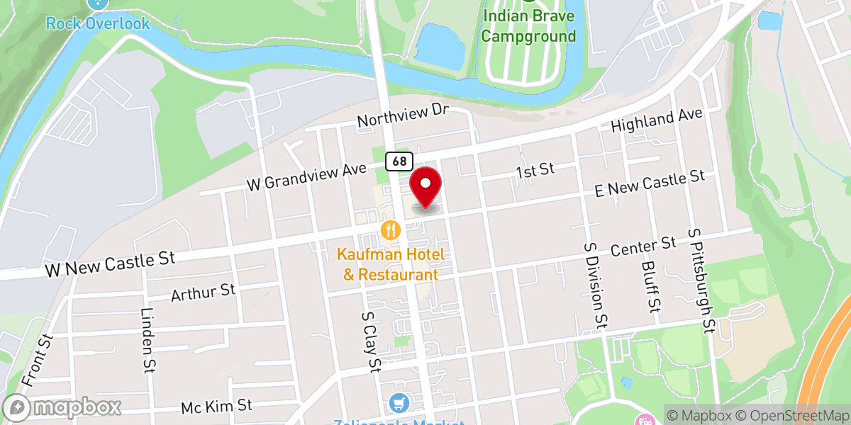 Map showing location of Las Geriatric Care Services Inc