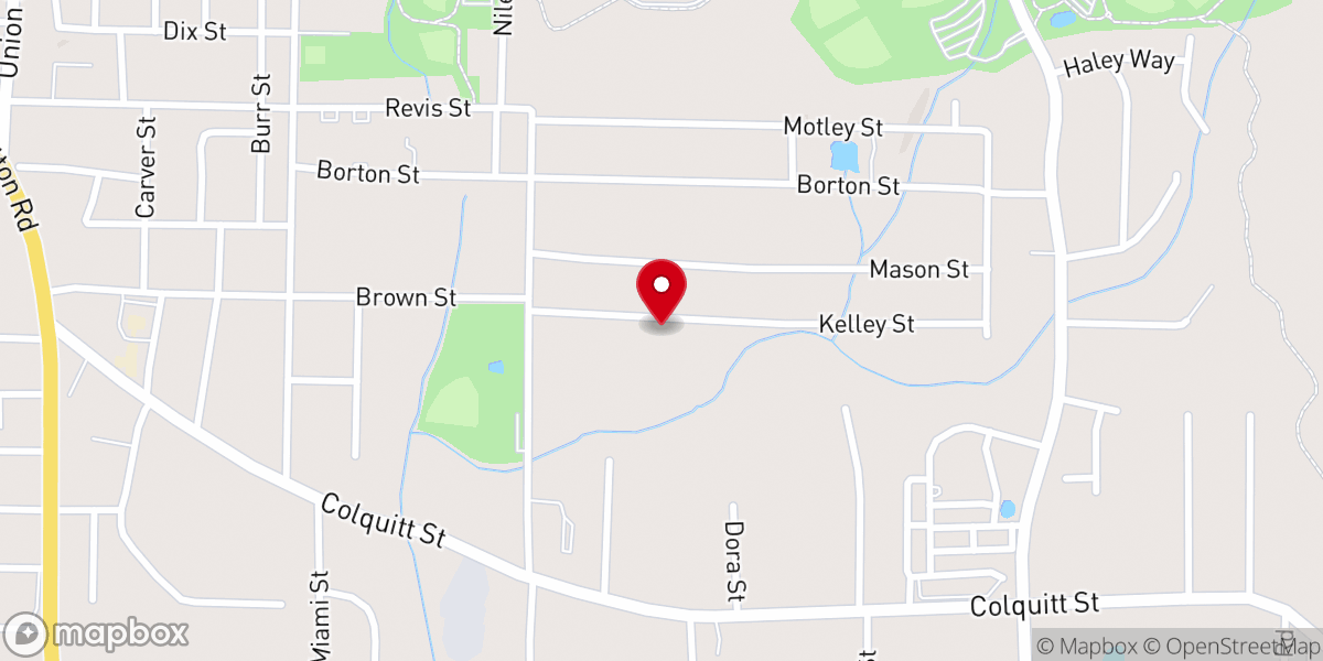 Map showing location of Cornerstone Baptist Church Inc