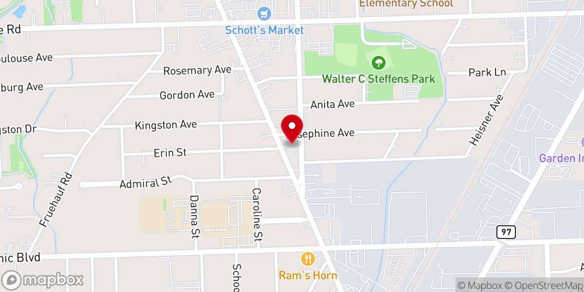 Map showing location of New Life Ambassadors For Christian