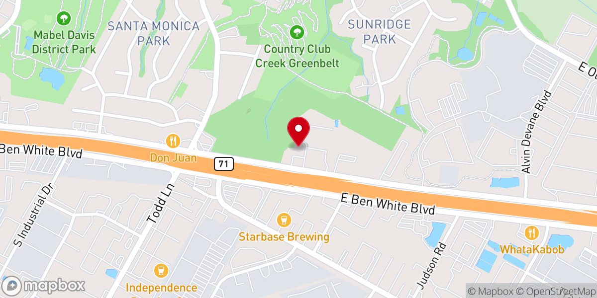 Map showing location of Adoration Chapel