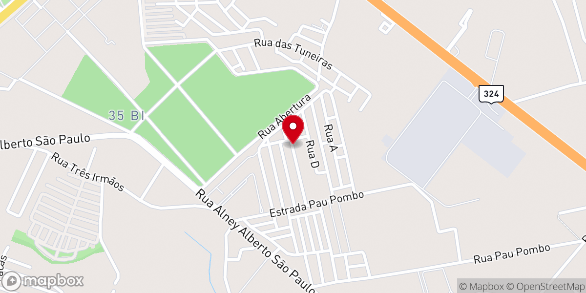 Map showing location of Comunidade Nossa Senhora Auxiliadora